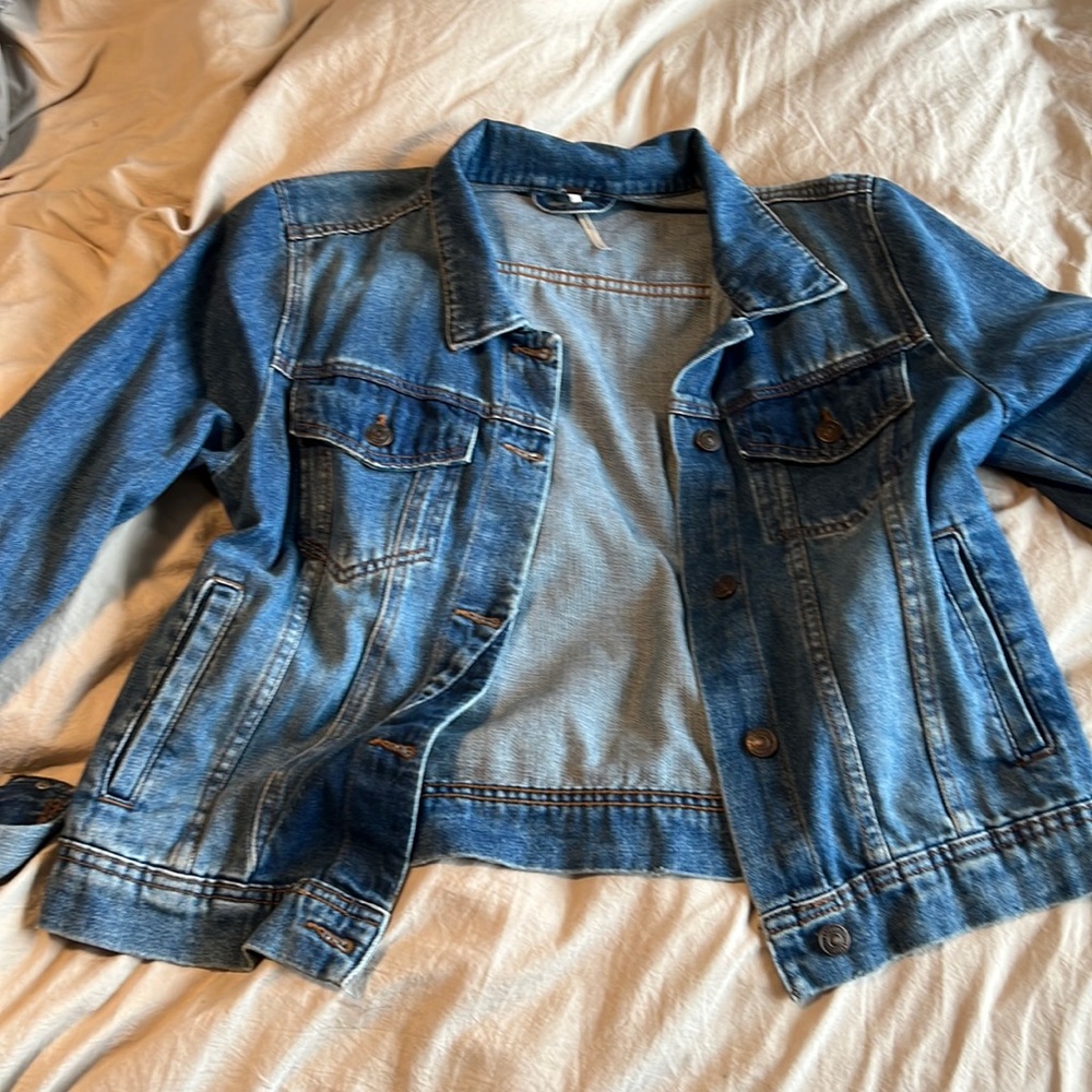 Free people denim jacket